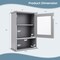 Bathroom Wall Mounted Adjustable Hanging Storage Medicine Cabinet